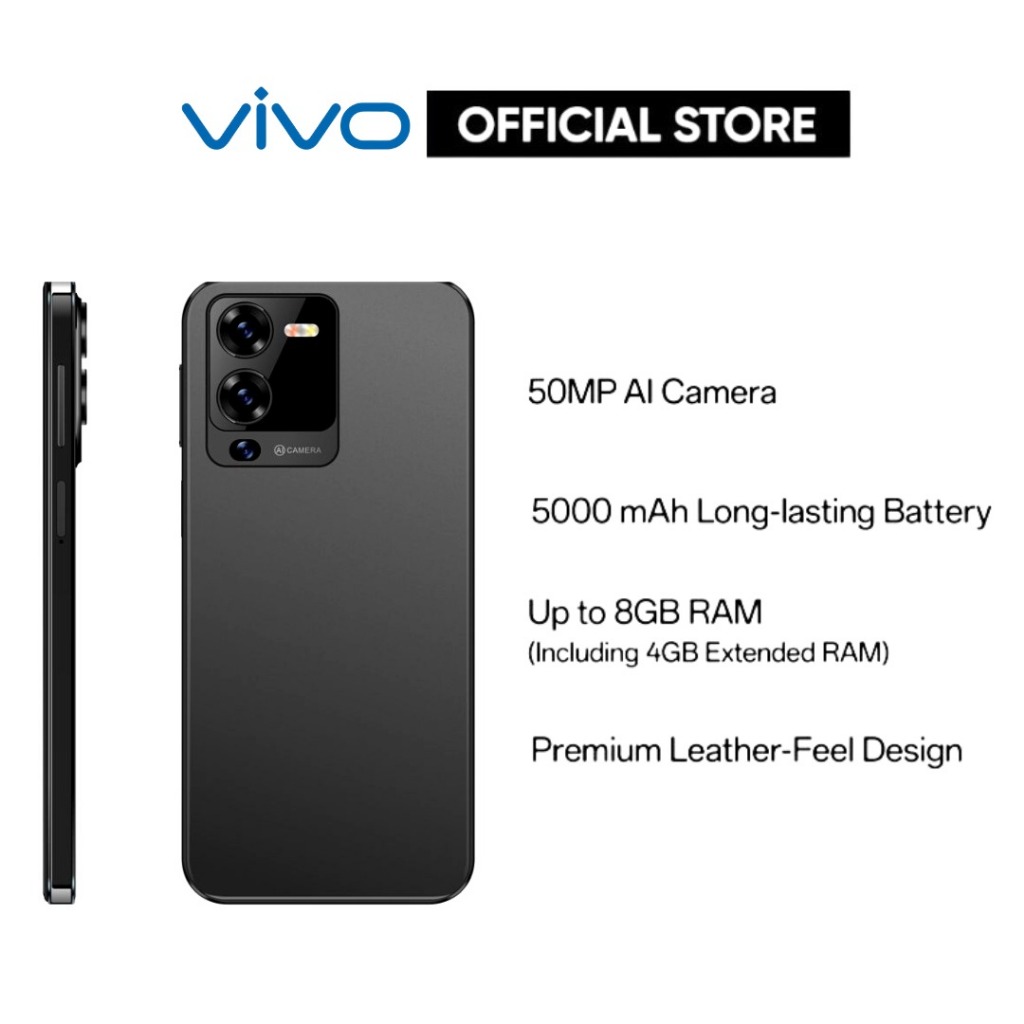 Vivo Y17s (6GB+6GB Extended Ram)+128GB Rom (Original Malaysia Set) With  Premium Gift