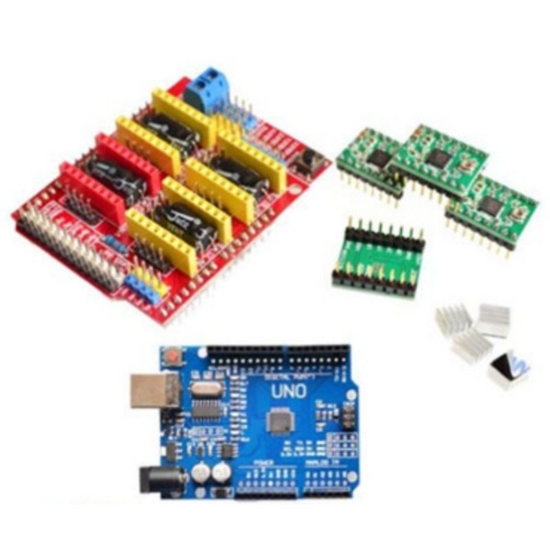Arduino cnc electronic set for cnc router/laser/3dprinting etc ...