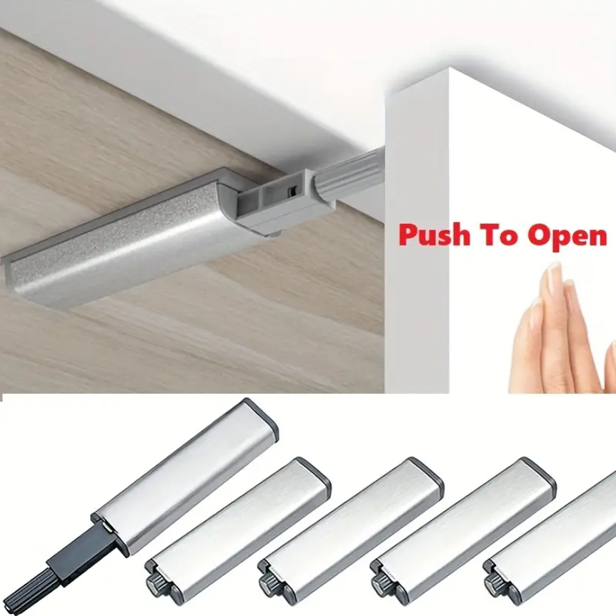 Door Stopper Cabinet Catches Stainless Steel Push to Open Touch Damper ...