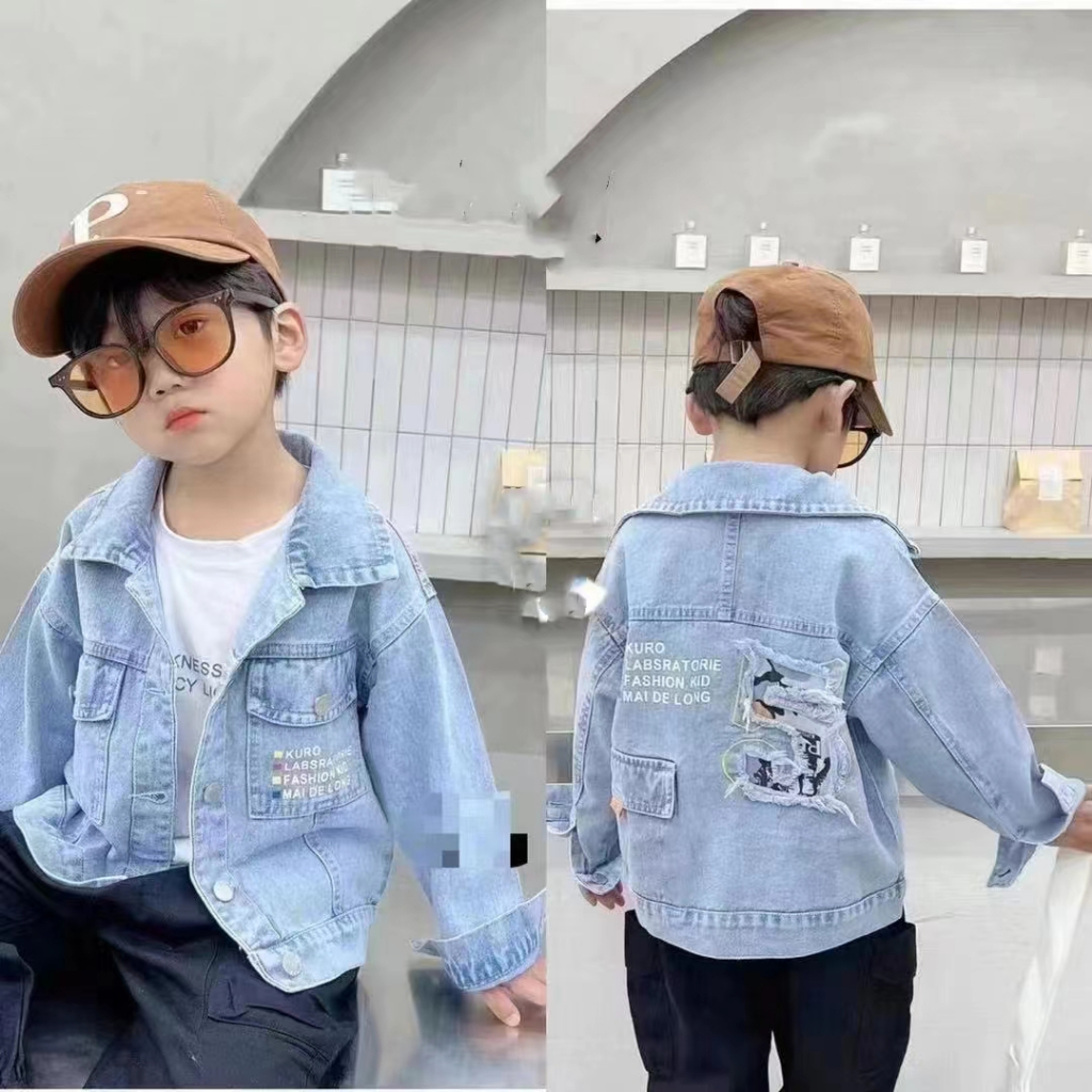 Denim hot sale jacket shopee