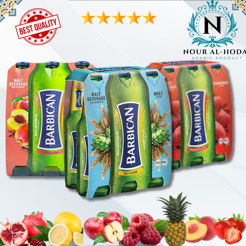 Barbican Malt Drink 6 Bottles x 330ml (8 Flavours) Minuman Barbican NonAlcoholic Shopee