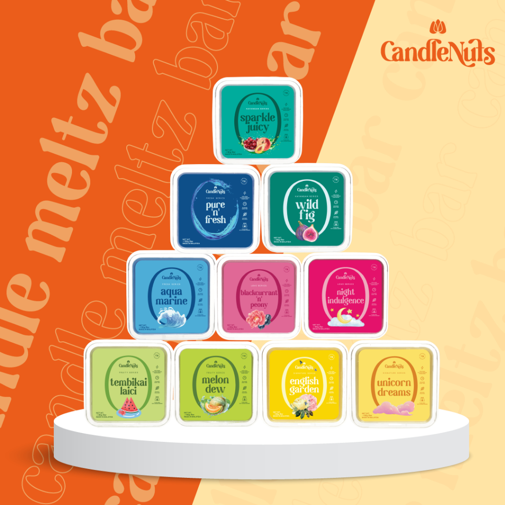 Candlenuts Loose Bar Scented Candle Meltz Shopee Malaysia
