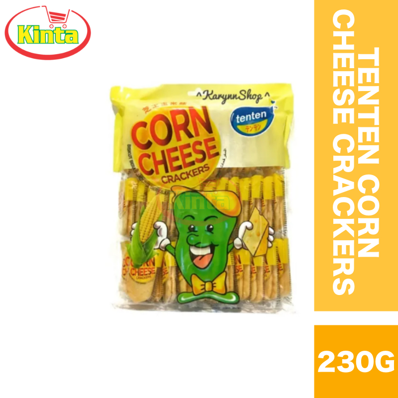 TenTen Corn Cheese Rice Cracker 230g | Shopee Malaysia
