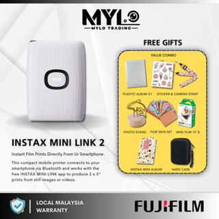 Fujifilm Instax Mini Link 2 Printer, Camera Film