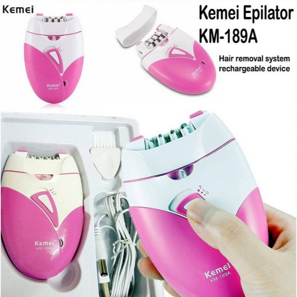 KEMEI KM 189A Epilator Hair Remover Electric Body Removal Shaver