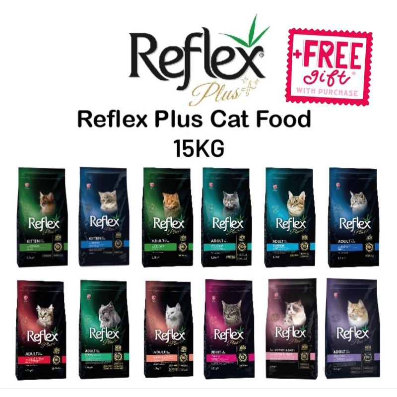 Reflex Plus Cat Food 15KG | Shopee Malaysia