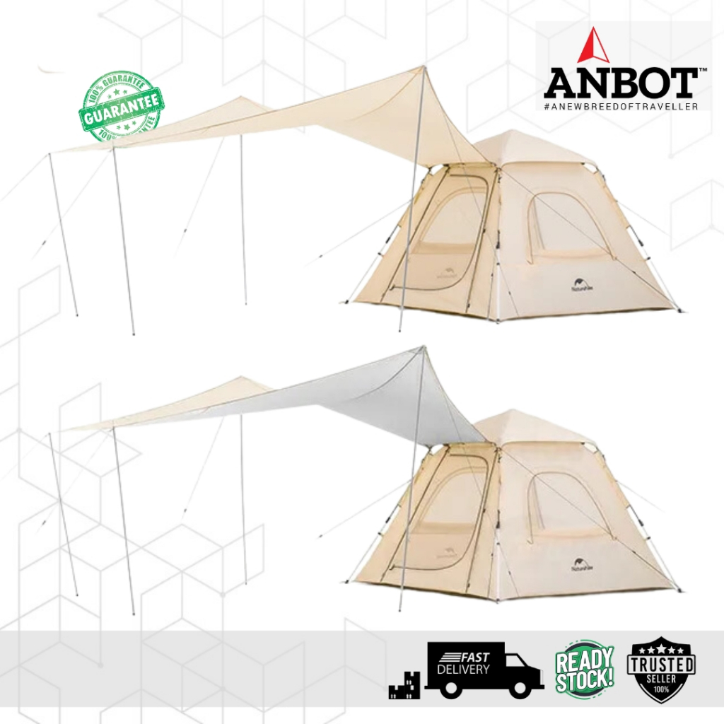 Naturehike CNK2300ZP014 Ango Automatic Tent Canopy version (with hall ...