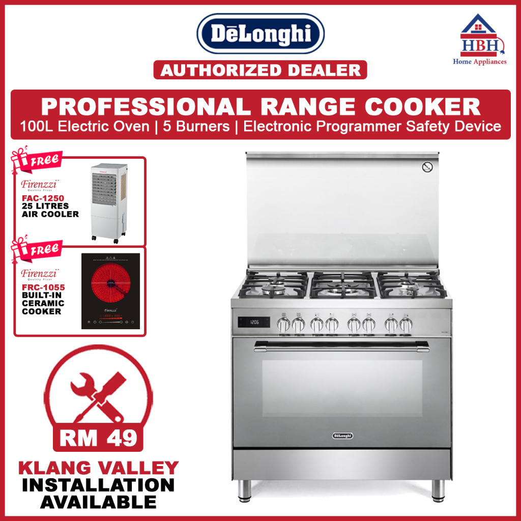 Delonghi PEMX-9568 12.5kW Electronic Programmer Professional Range ...