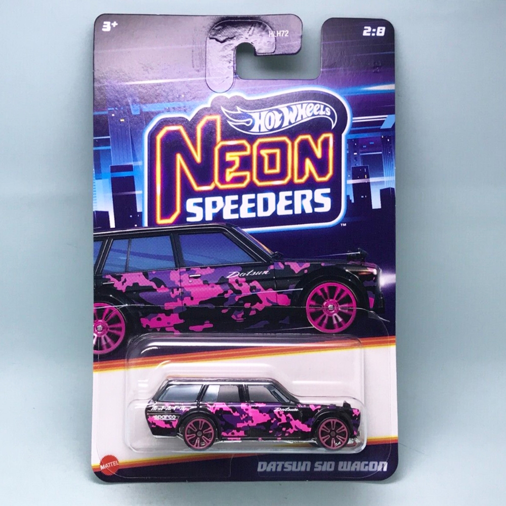 2024 Hot Wheels Neon Speeders Series Wave 2 - Datsun 510 Wagon | Shopee ...