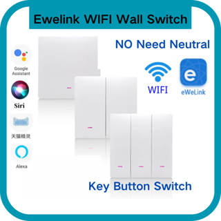 SONOFF DUAL R3 Dual Relay DIY Wifi Smart Switch 2 Gang Power Monitor Timer  Smart Home Work with Alexa Google eWeLink