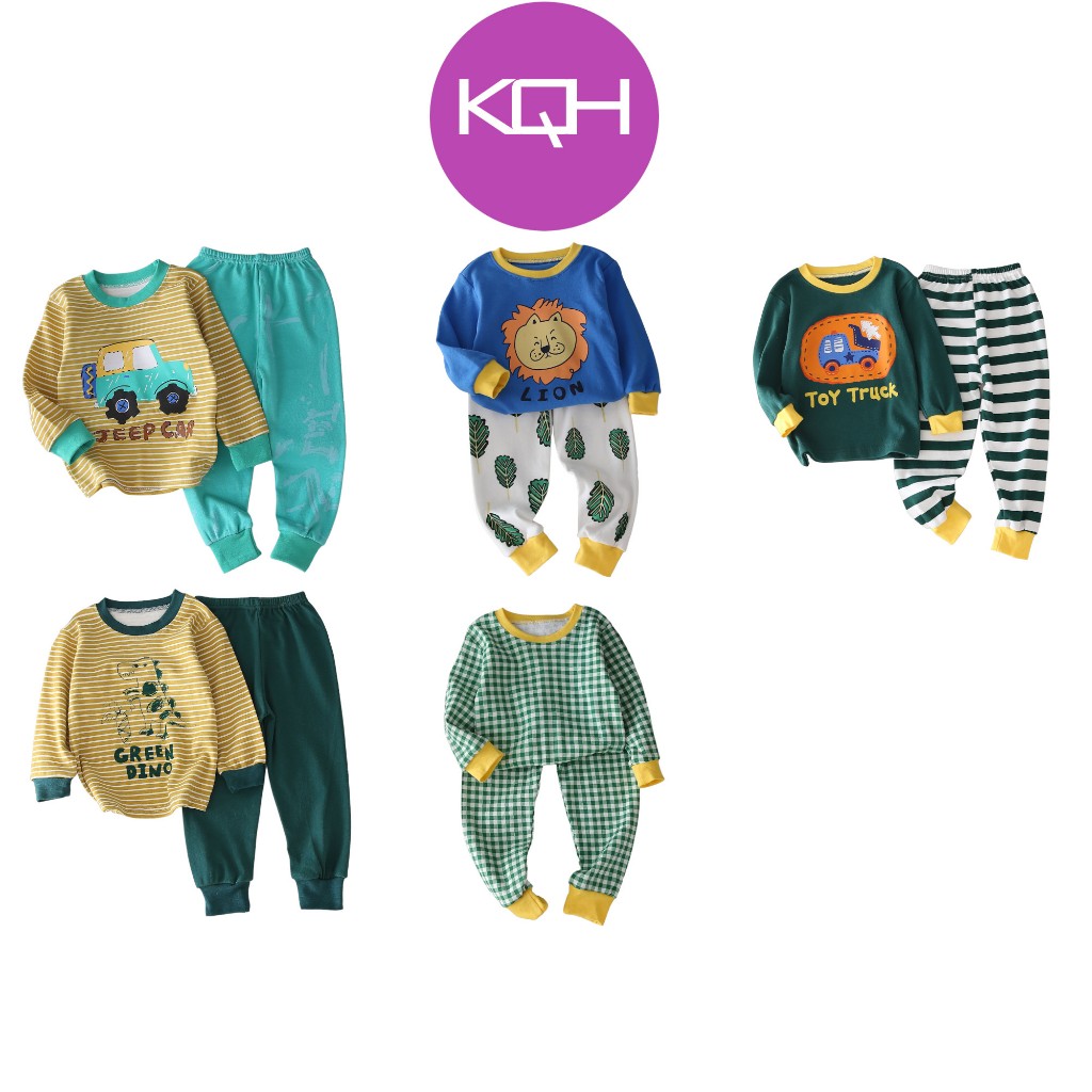 KQH Baby Kids Pajamas Newborn-5Y, Pyjamas, Baju Budak,Baju Tidur Budak ...