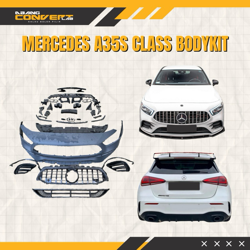 MERCEDES A35S FULL SET BODYKIT | Shopee Malaysia