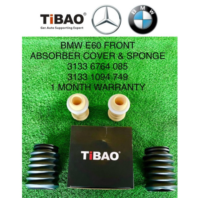 (TiBAO ) BMW E60 E63 FRT ABSORBER COVER WITH SPONGE 1SET(PRICE FOR 1SET ...