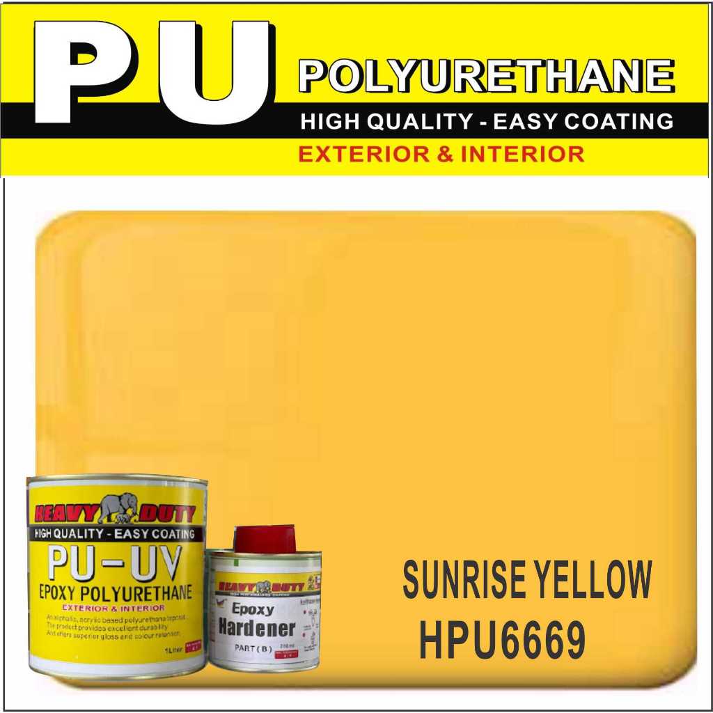 ( 5 LITER ) 5L PU Polyurethane Recoatable Finish ( HEAVY DUTY PU ...