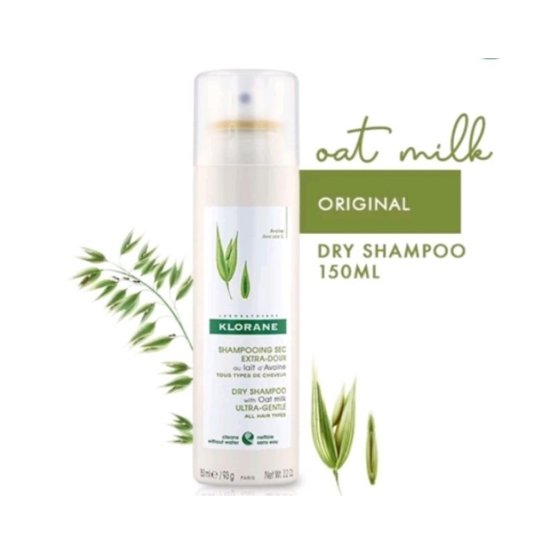 🌟OFFER! Klorane Dry Shampoo Oat Milk Original 150ml Shopee Malaysia
