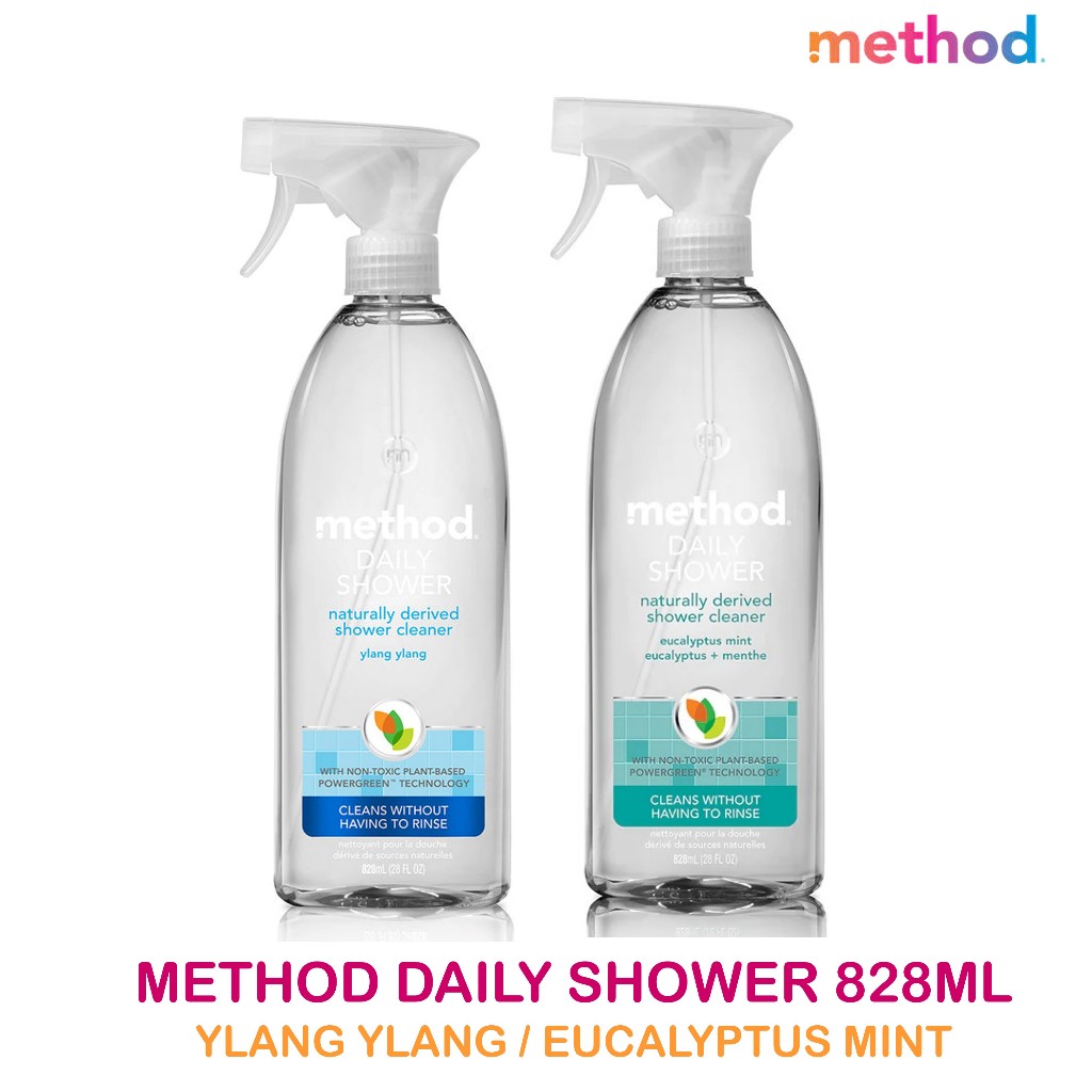 METHOD BATHROOM DAILY SHOWER 828ML Eucalyptus Mint / Ylang Ylang I