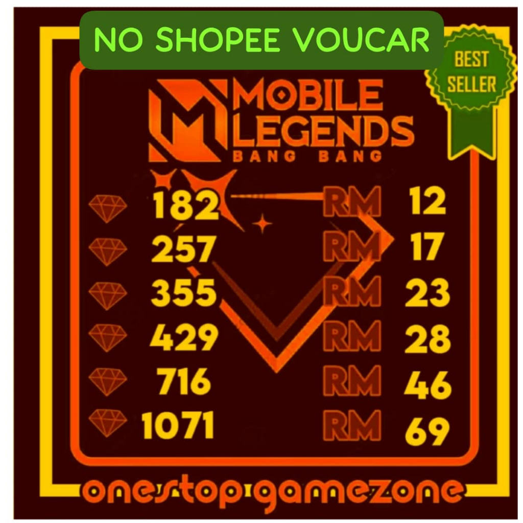 Joki Mlbbjoki Mobile Legendsboosting Rankmlbb Push Rank Shopee Malaysia 6997