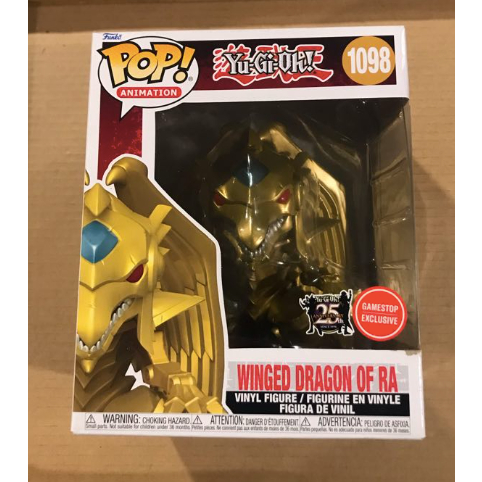 Funko Pop Yu Gi Oh 6" Winged Dragon of Ra Yu-Gi-Oh #1098 GameStop Exclusive | Shopee Malaysia