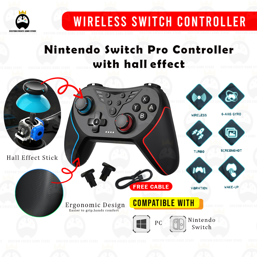 Control Mando Pro Zelda Blood Moon Nintendo Switch POWER A