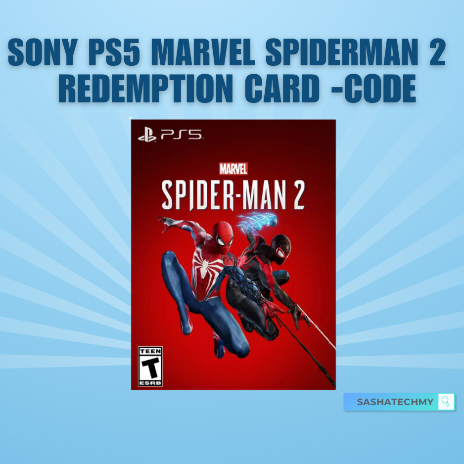 【Ready stock】PS5 Marvel Spider-Man 2 game Redemption Card - Code ...