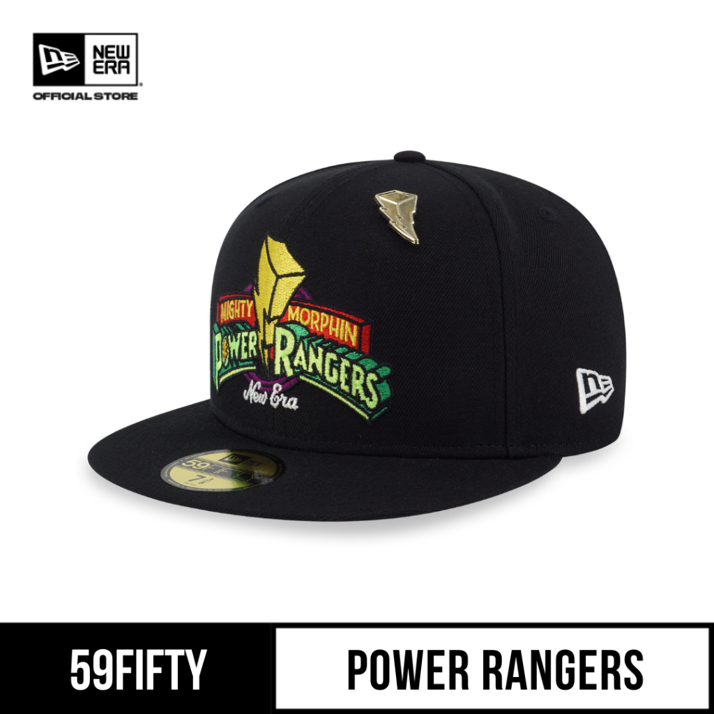 New Era 59FIFTY Power Rangers Black Fitted Cap Shopee Malaysia