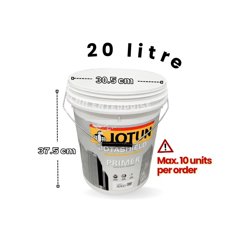 Plastic Bucket - 20L- White