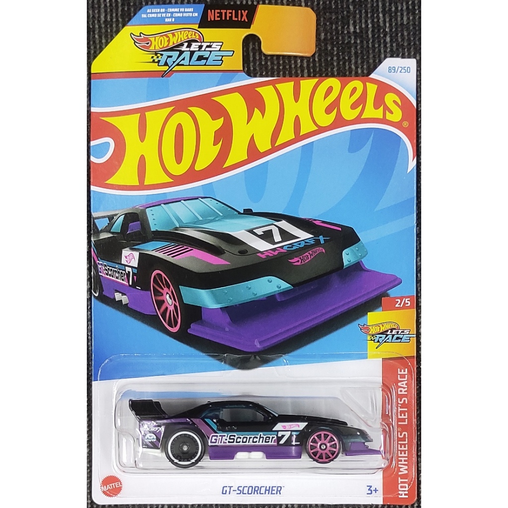 Hot Wheels GT-Scorcher [Fantasy Let's Retro Racers Race Team] | Shopee ...