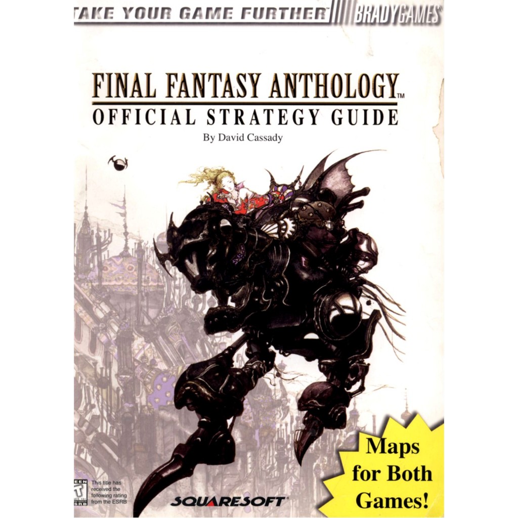 Final Fantasy Anthology (FF V & VI) - Bradygames Official Strategy ...