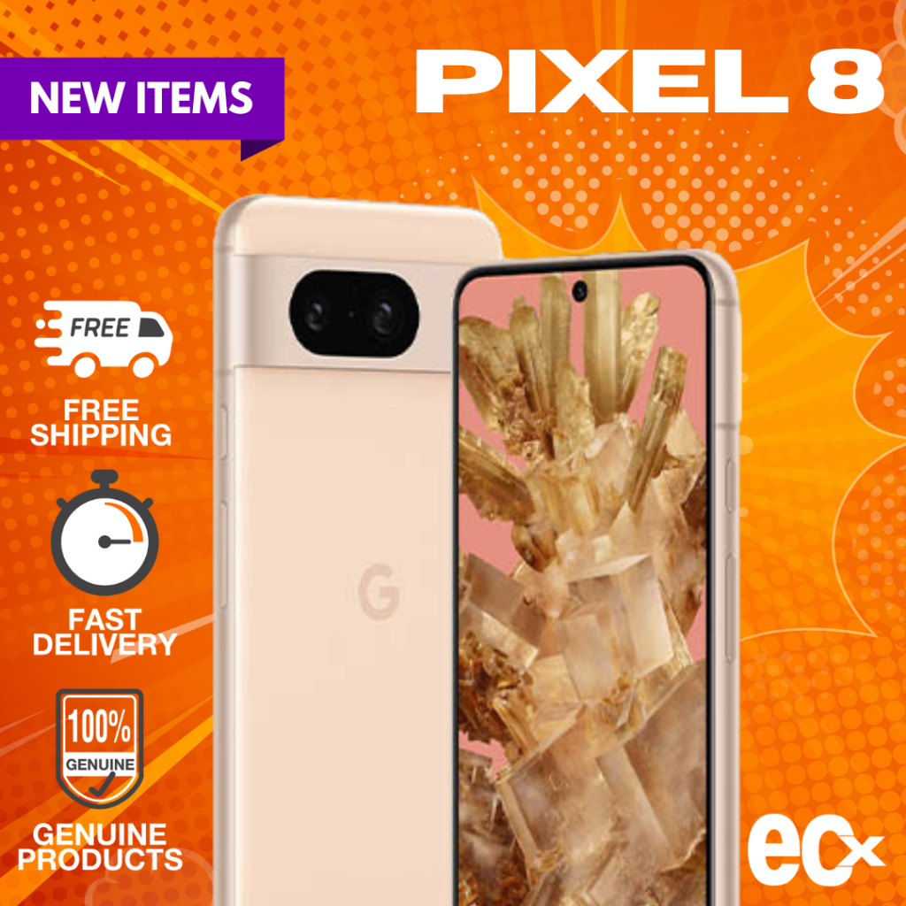【CLEARANCE Stock】𝑷𝒊𝒙𝒆𝒍 8 /8Pro Japan Set 120Hz 27W wired 4575 mAh 50 MP