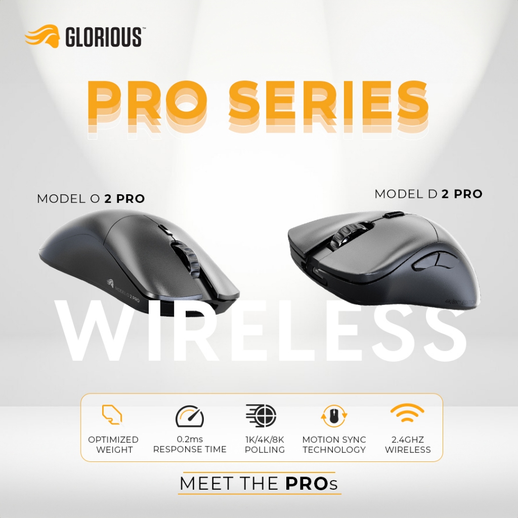 Glorious Model O 2 Pro Wireless 4K/8K Edition