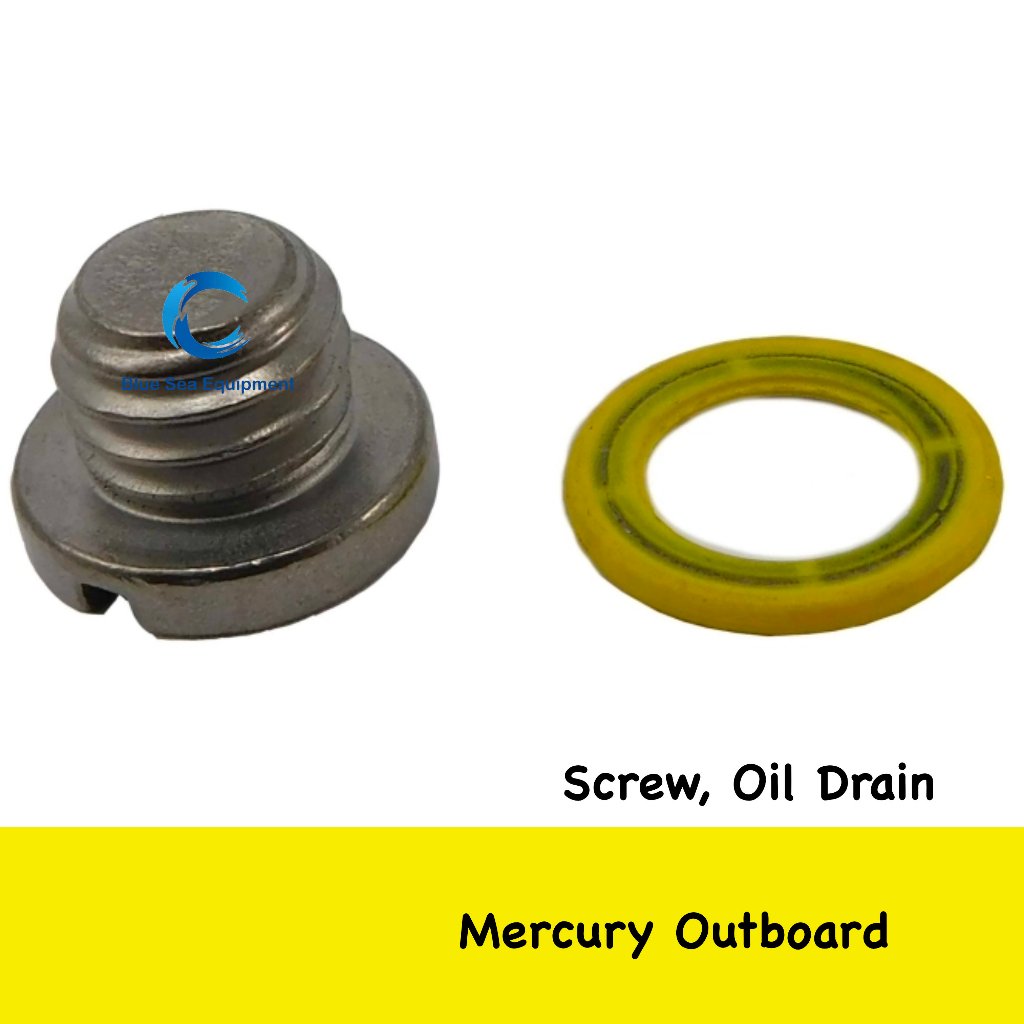 Mercury Marine Mercruiser Gear Case Drain Screw - OEM Part # 22-8m0058388 | Quicksilver