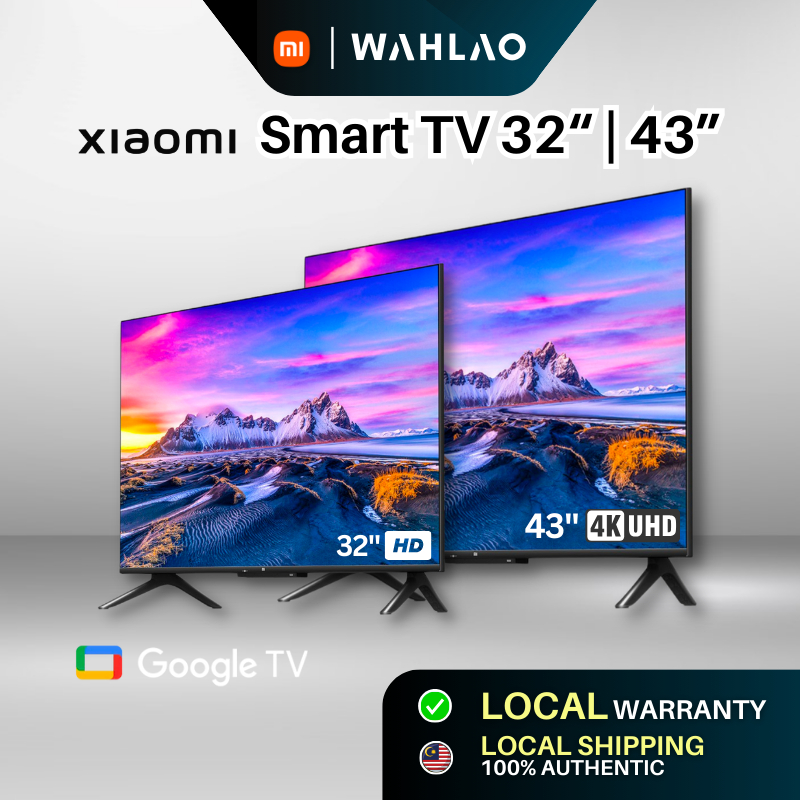 [Global] Xiaomi Mi TV 32" 768P / 43" 4K Smart Android TV Builtin TV