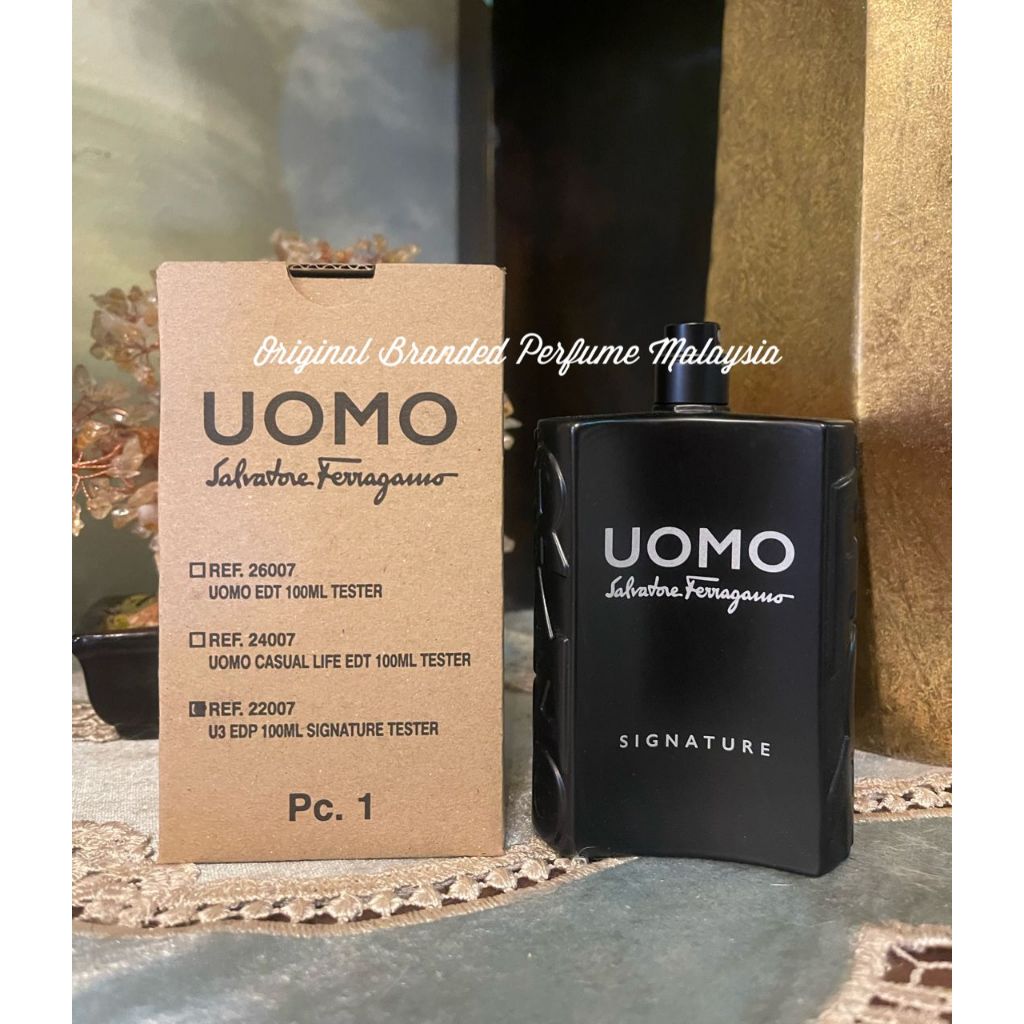 Salvatore Ferragamo UOMO Signature EDP 100ML | Shopee Malaysia