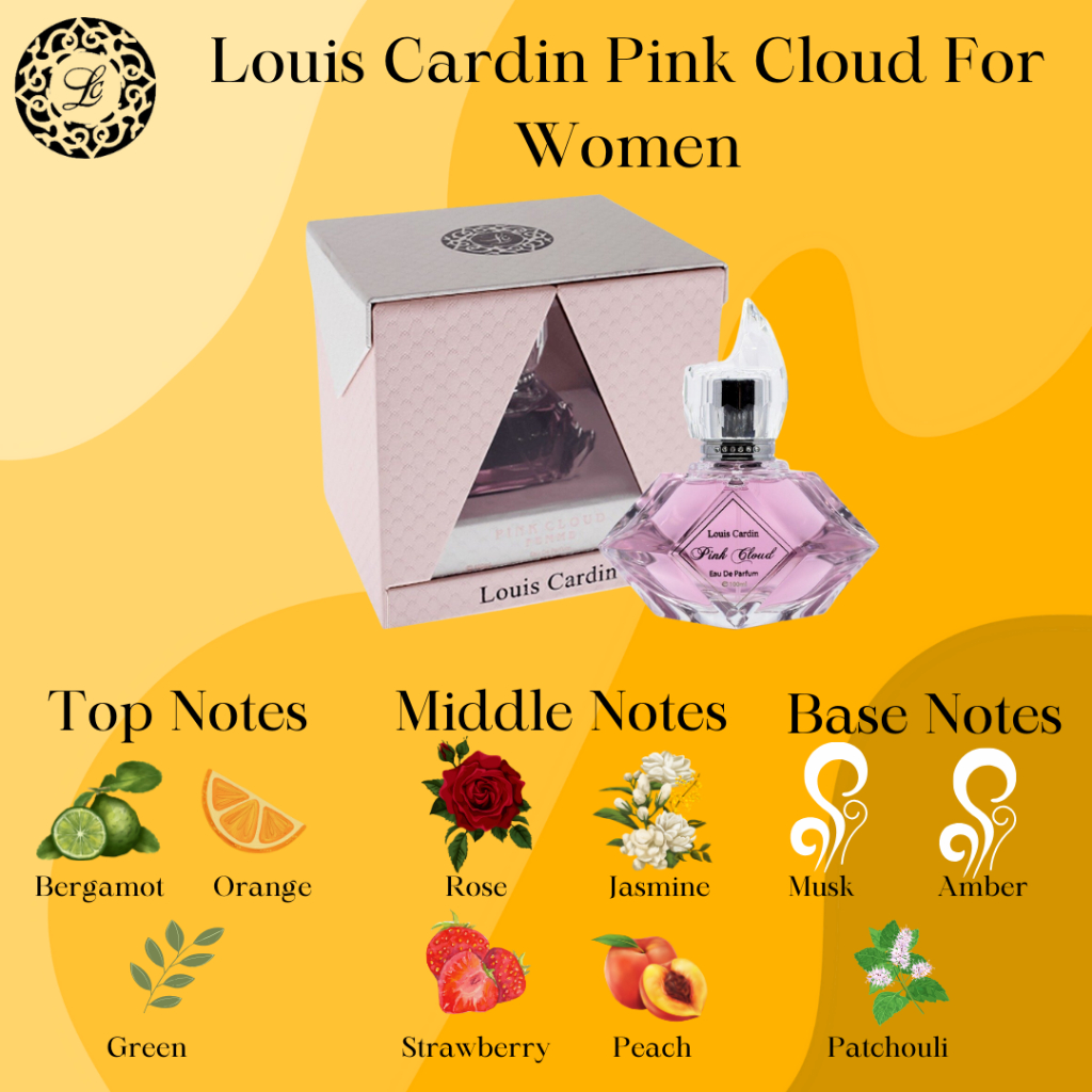 Louis cardin pink discount cloud