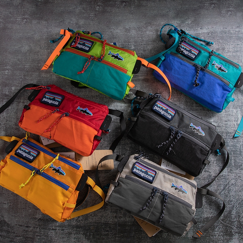 Patagonia High Quality Waterproof Nylon Colourful Sling Bag Crossbody