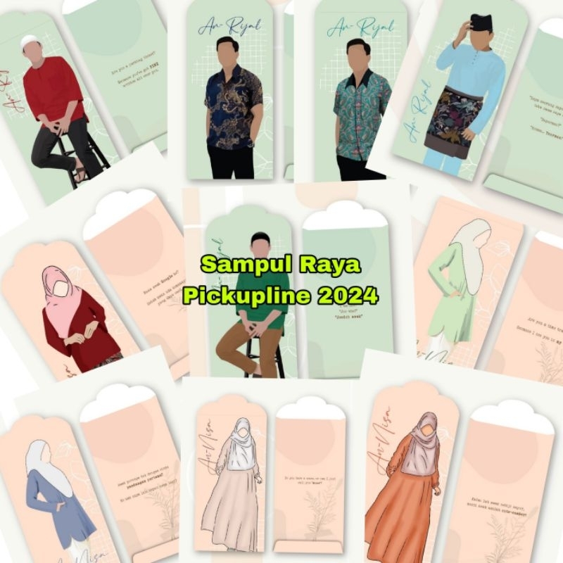 Sampul Raya Pickupline 2024 (10pcs/pack) | Shopee Malaysia
