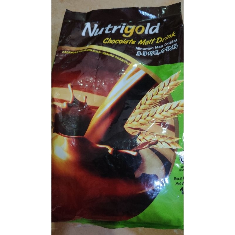 nutrigold chocolate malt drink 1kg Shopee Malaysia