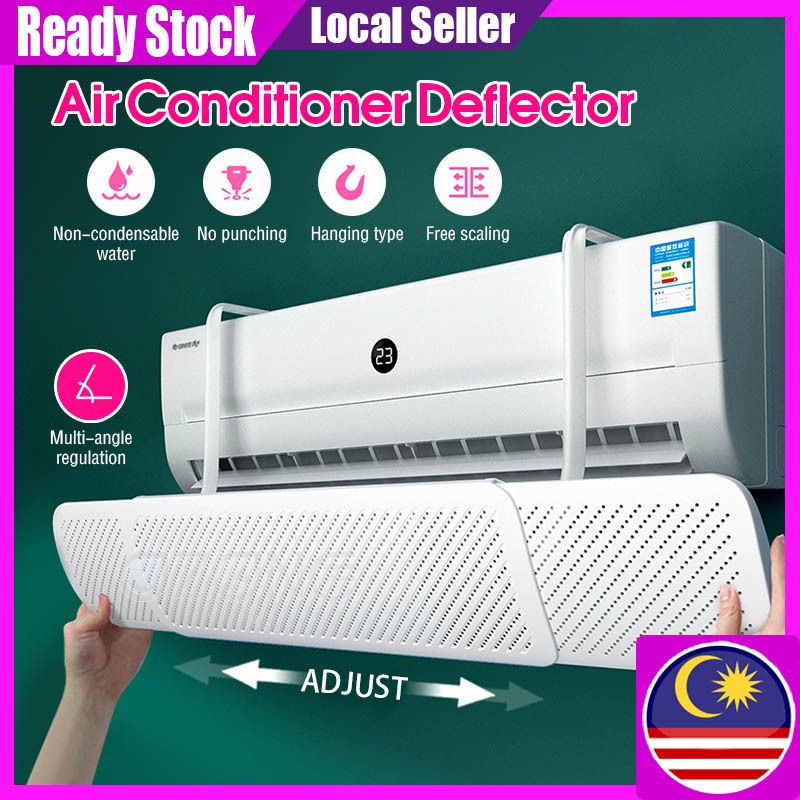Ready Stock Air Conditioner Windshield Adjustable Air Baffle Block ...