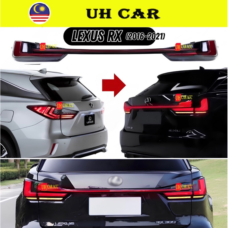 LEXUS RX300 RX350 RX450 RX200T 20162021 Dynamic Led Tail Lamp Taillamp