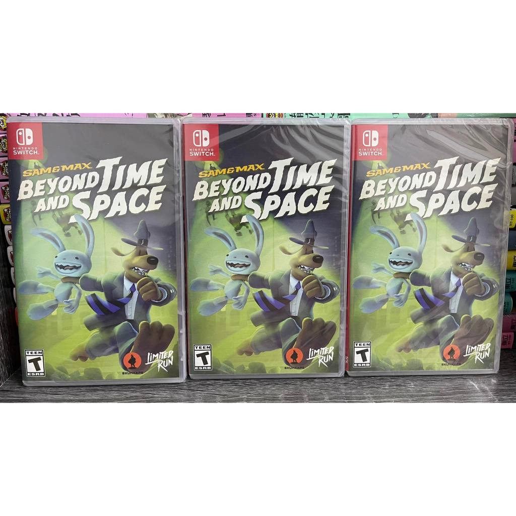 【Brand New】Nintendo Switch Sam & Max : Beyond Time And Space【US】 **RARE ...