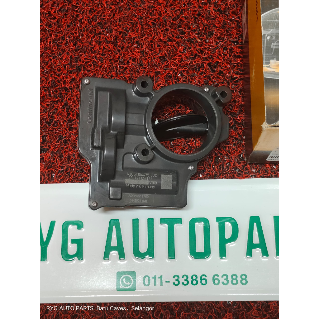 AIR INTAKE FLAP MOTOR / THROTTLE BODY EA111 1.4 TSI - VW BEETLE