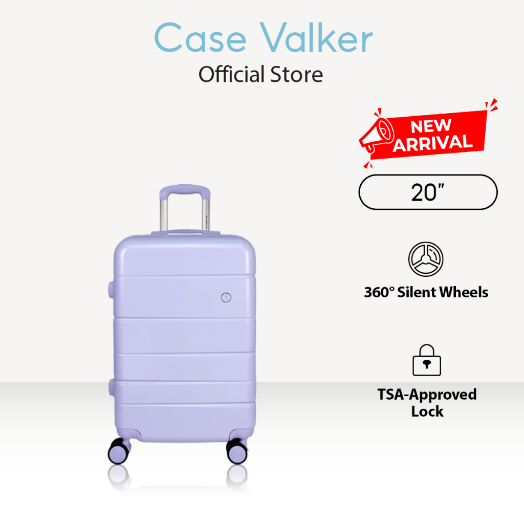 Case Valker Anna 20 inches ABS + PC Hard Case Suitcase Luggage TSA Lock ...