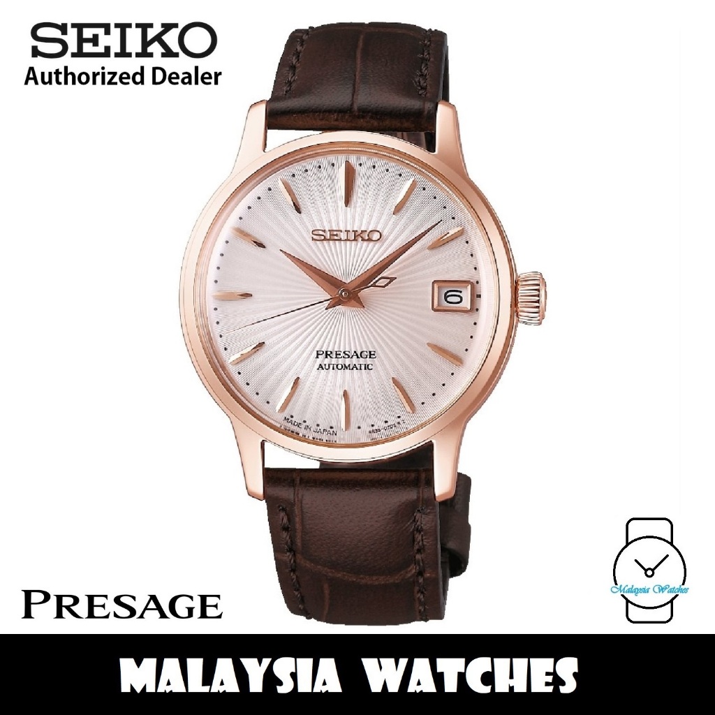 Seiko presage clearance cocktail rose gold