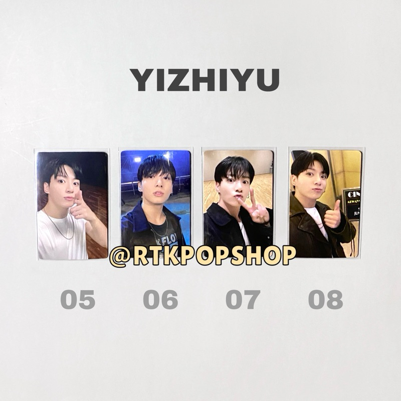 OFFICIAL] JUNGKOOK GOLDEN CHINA LUCKY DRAW YIZHIYU YZY 一直