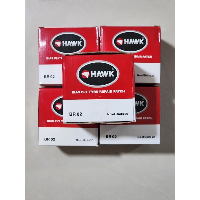 Hawk Bias Ply Tyre Repair Patch | Shopee Malaysia