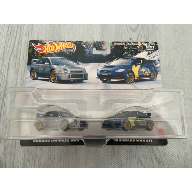 HW 2024 Car Culture Twins Pack Subaru Impreza WRX+16’Subaru WRX STI ...