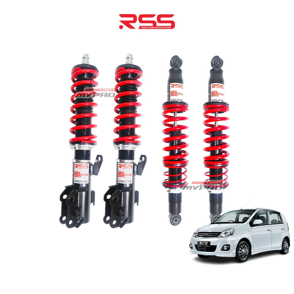RSS Road Stabilization System Adjustable Absorber Suspension for Perodua VIVA (LCA) RS5