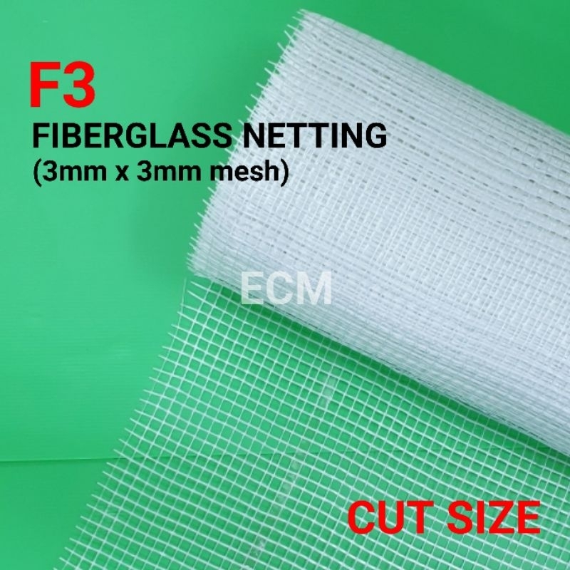 3MM MESH F3 (1M2 10M2) THIN FIBER NETTING FLEXIBLE