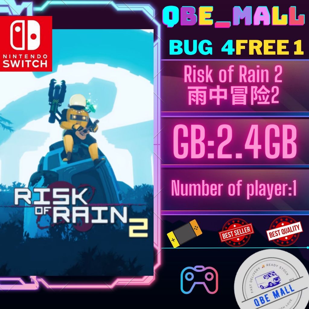 Risk of Rain 2 雨中冒险2 (Nintendo switch) DigitalDownload | Shopee Malaysia