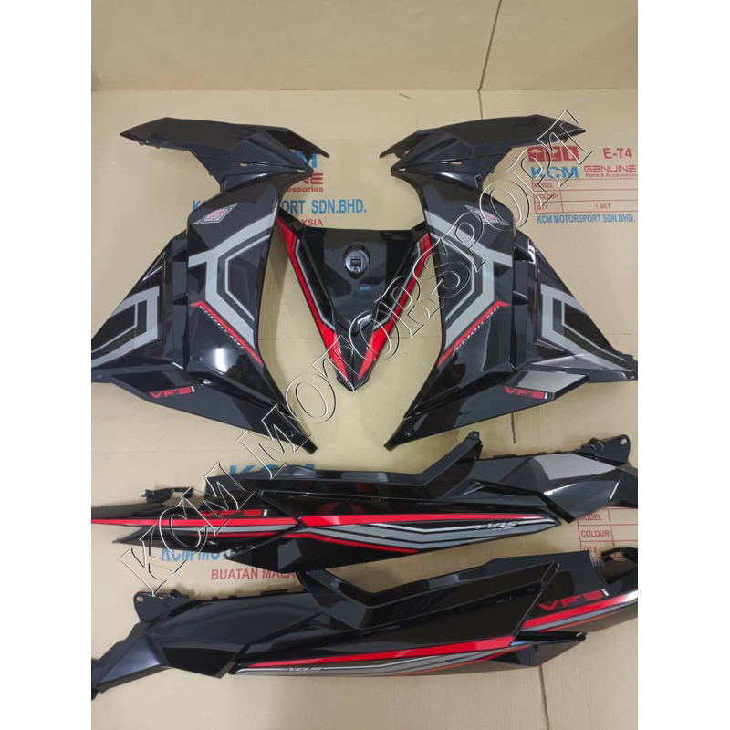 Sticker Stripe Coverset Motor Sym Vf I Abs Design Shopee Malaysia